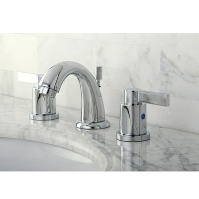 Chrome NuvoFusion Mini Widespread bathroom Faucet w/Pop-Up KB8911NDL