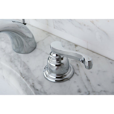 Kingston Chrome 2 Handle 4" to 8" Mini Widespread Bathroom Faucet KB8951FL