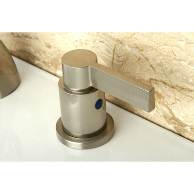Satin Nickel NuvoFusion Mini Widespread bathroom Faucet w/Pop-Up KB8958NDL