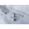 Kingston Brass Chrome 2 Handle Widespread Bathroom Faucet w Pop-up KB8961FL