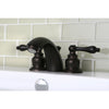 Kingston Oil Rubbed Bronze 4"-8" Mini Widespread Bathroom Faucet KB945AL