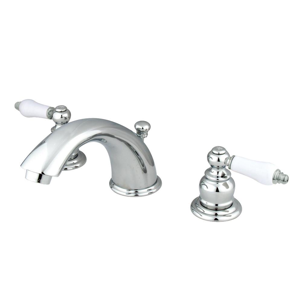 Kingston Chrome 2 Handle 8" to 16" Widespread Bathroom Faucet KB961PL