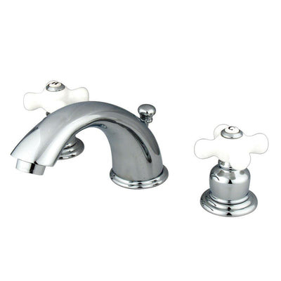 Kingston Chrome 2 Handle 8" to 16" Widespread Bathroom Faucet KB961PX