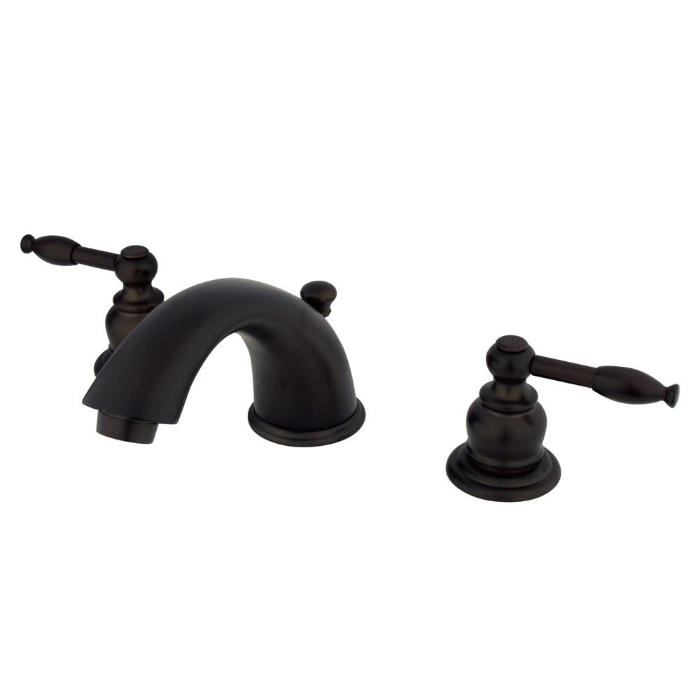 Kingston Oil Rubbed Bronze 8"-16" Widespread Bathroom Faucet KB965KL