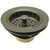 Kingston Oil Rubbed Bronze Made to Match Cast Heavy Duty Basket Strainer KBS1005