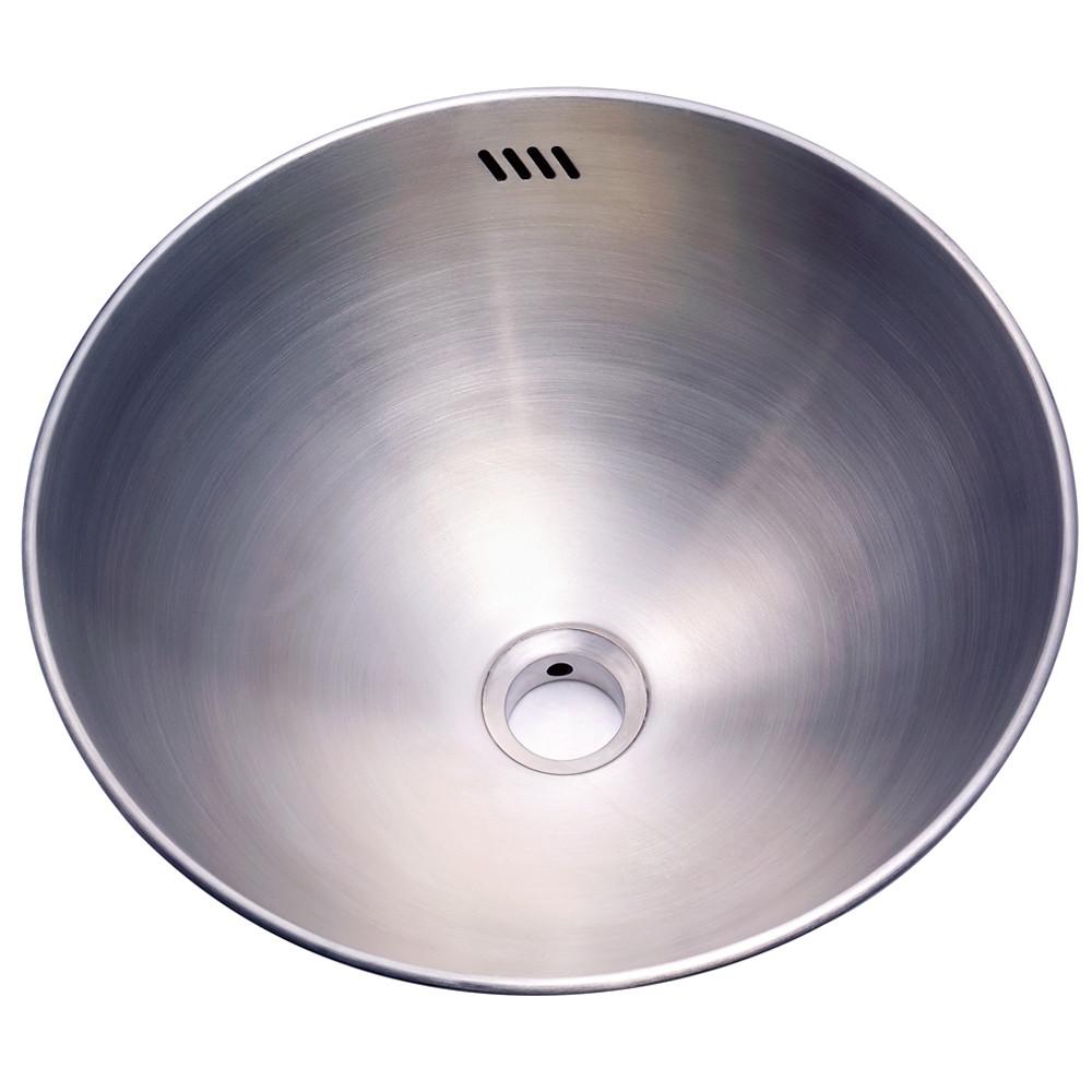 Kingston Brushed Nickel Beverly Hills Double Layer Round Vessel Sink KR16167BN