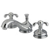 Kingston Brass Chrome French Country Widespread Bathroom Faucet KS1161TX