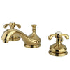 Kingston Brass Polished Brass French Country Widespread Bathroom Faucet KS1162TX