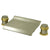 Satin Nickel / Polished Brass Waterfall Roman Tub Filler Faucet KS2249MR
