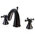 Kingston English Country Oil Rubbed Bronze Widespread Bathroom Faucet KS2975BX