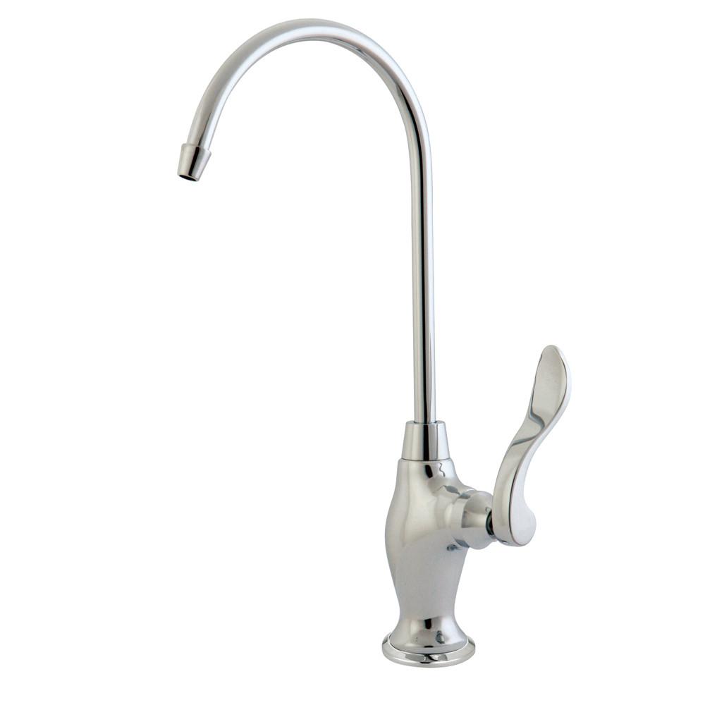 Kingston Brass Chrome NuWave French 1/4 turn water filter faucet KS3191NFL