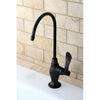 Kingston Oil Rubbed Bronze NuWave French 1/4 turn water filter faucet KS3195NFL