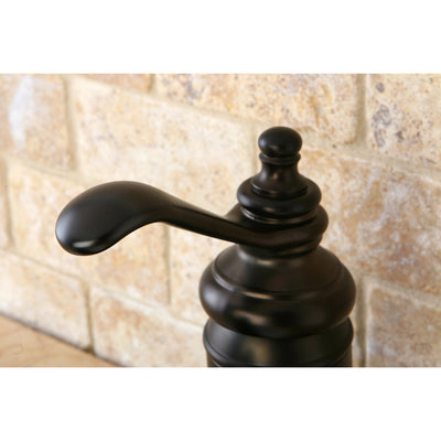 Oil Rubbed Bronze Templeton Single Handle Bathroom Faucet W/Push Drain KS3405TL