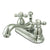 Kingston Brass Chrome 2 Handle 4" Centerset Bathroom Faucet w Pop-up KS3601AX