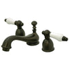 Kingston Oil Rubbed Bronze Mini widespread Bathroom Lavatory Faucet KS3955PL
