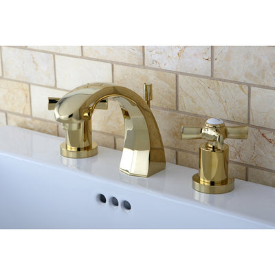 Kingston Brass KS4982ZX Widespread Bathroom Faucet Polished Brass