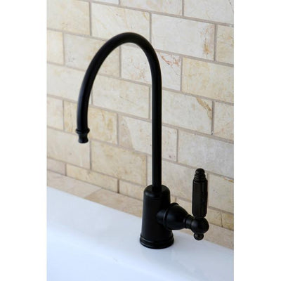 Kingston Oil Rubbed Bronze Georgian kitchen water filtration faucet KS7195GL