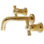 Kingston Brass KS8122ZX Vessel Sink Faucet Polished Brass