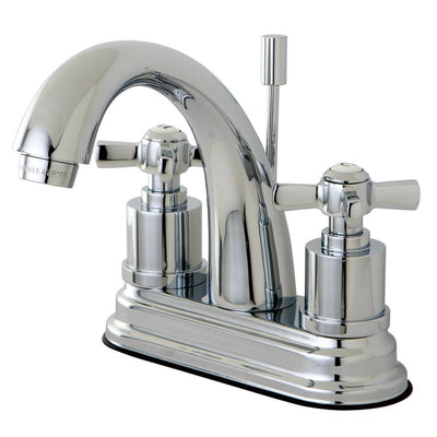 Kingston Brass KS8611ZX 4" Centerset Bathroom Faucet Polished Chrome