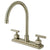 Kingston Brass Claremont Satin Nickel Two handle 8" Kitchen Faucet KS8798CQLLS