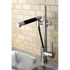 Kingston Brass Concord Satin Nickel Single Handle Kitchen Faucet KS8988DKL