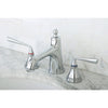 Kingston Brass Silver Sage Chrome Widespread Bathroom Lavatory Faucet KS9961ZL