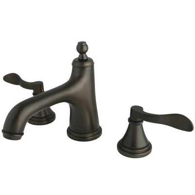 Kingston Oil Rubbed Bronze NuFrench widespread Bathroom faucet KS9965DFL
