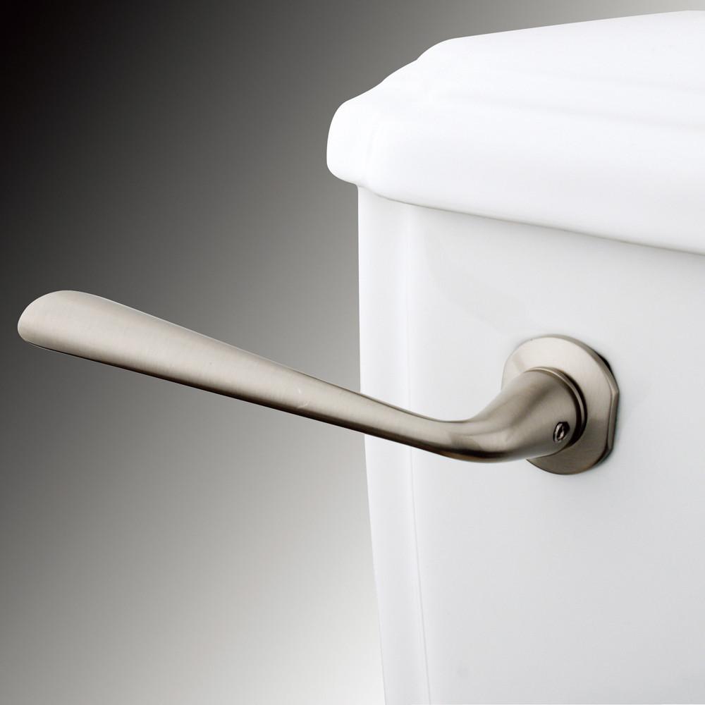 Kingston Silver Sage Satin Nickel Decorative Toilet Tank Flush Handle Leve KTZL8