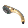 Kingston Brass Chrome / Polished Brass Handheld Shower Head Faucet Spray KX2524H