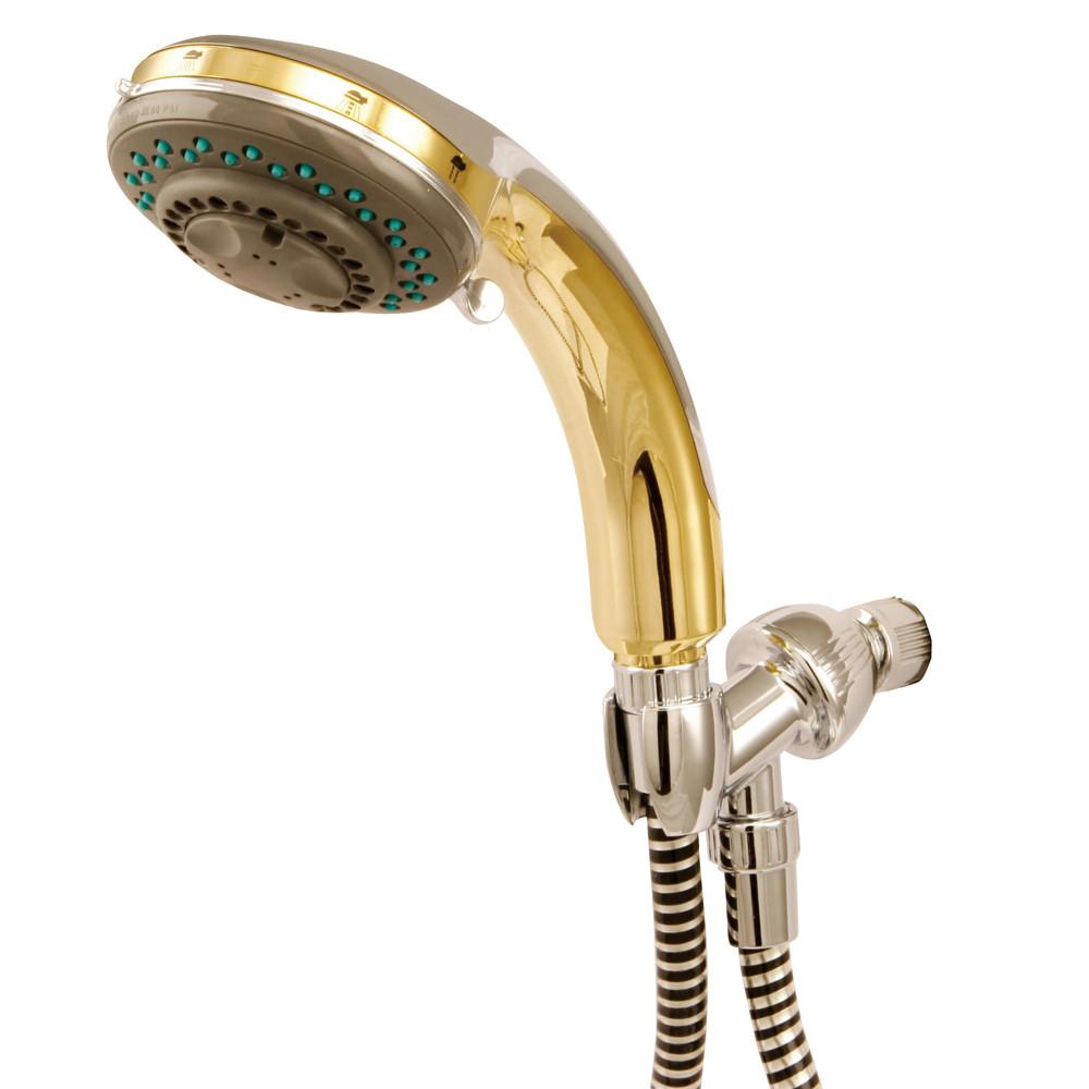 Kingston Brass Chrome / Polished Brass Adjustable Personal Shower Spray KX2524