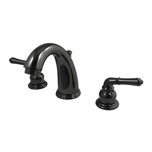 Kingston Water Onyx Black Nickel finish Widespread Bathroom Sink Faucet NB980