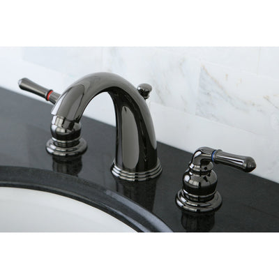 Kingston Water Onyx Black Nickel finish Widespread Bathroom Sink Faucet NB980