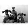Kingston Water Onyx Black Nickel finish Centerset Bathroom Sink Faucet NS7100TX