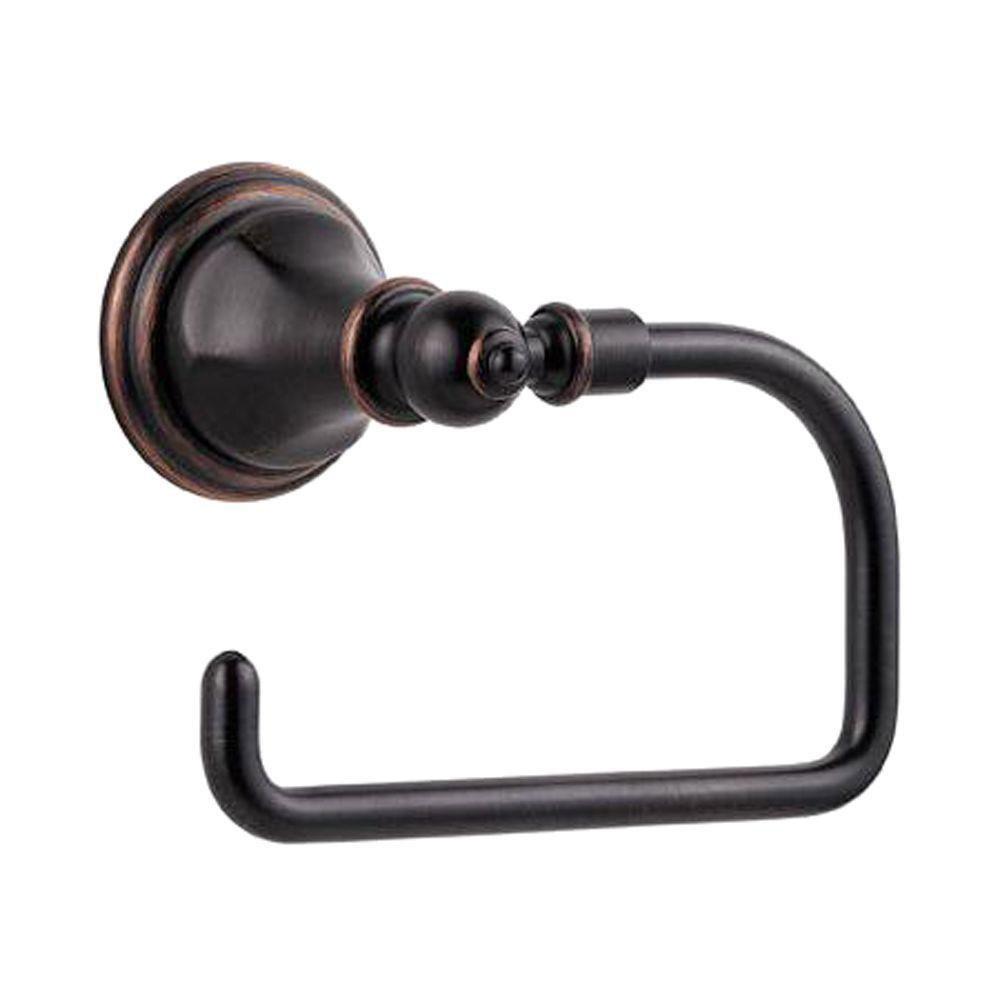 Price Pfister Catalina Single-Post Toilet Paper Holder in Tuscan Bronze 375281