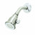Price Pfister 15-Series 2-Spray Bell Showerhead in Brushed Nickel 442945