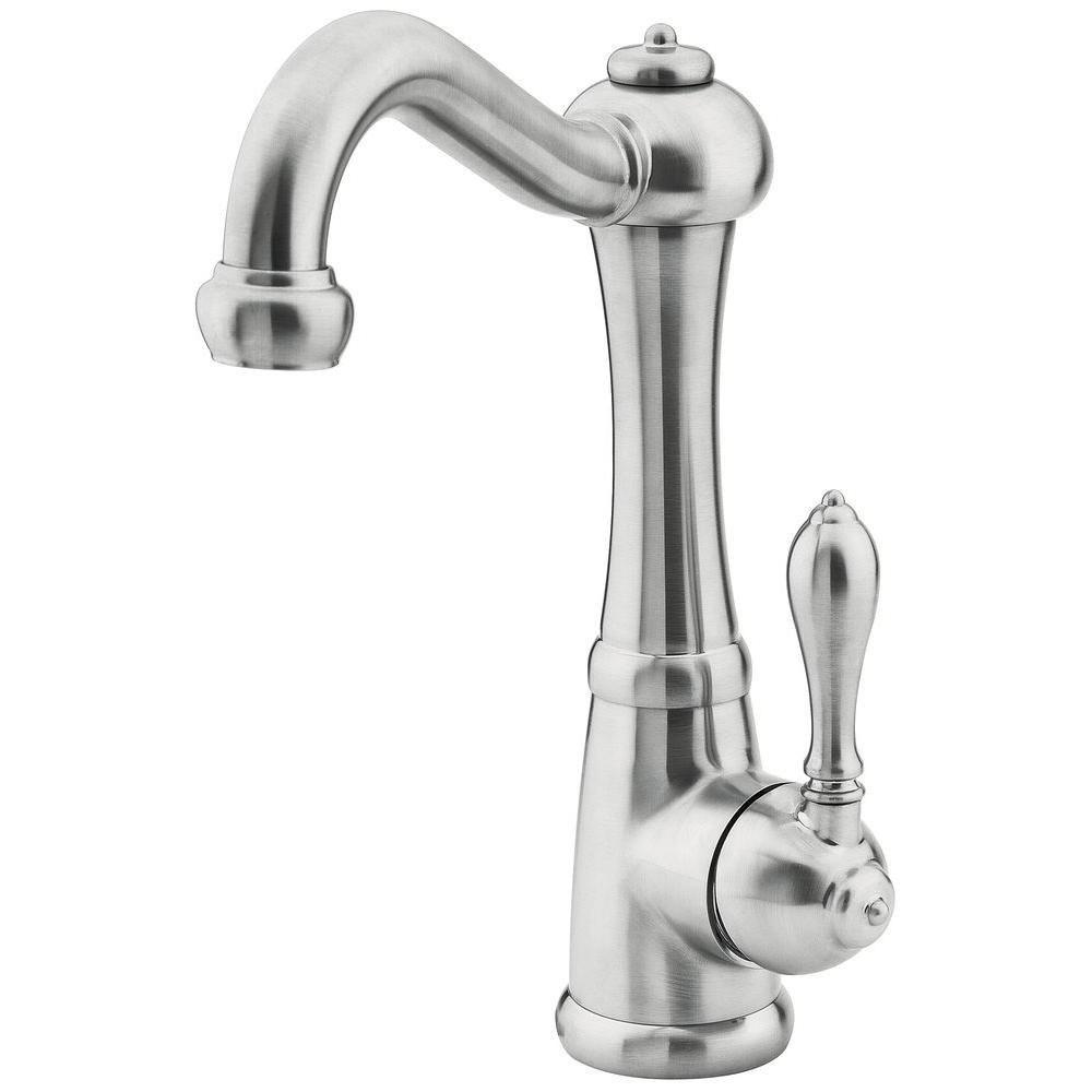 Price Pfister Marielle Single-Handle Bar Faucet in Stainless Steel 475786