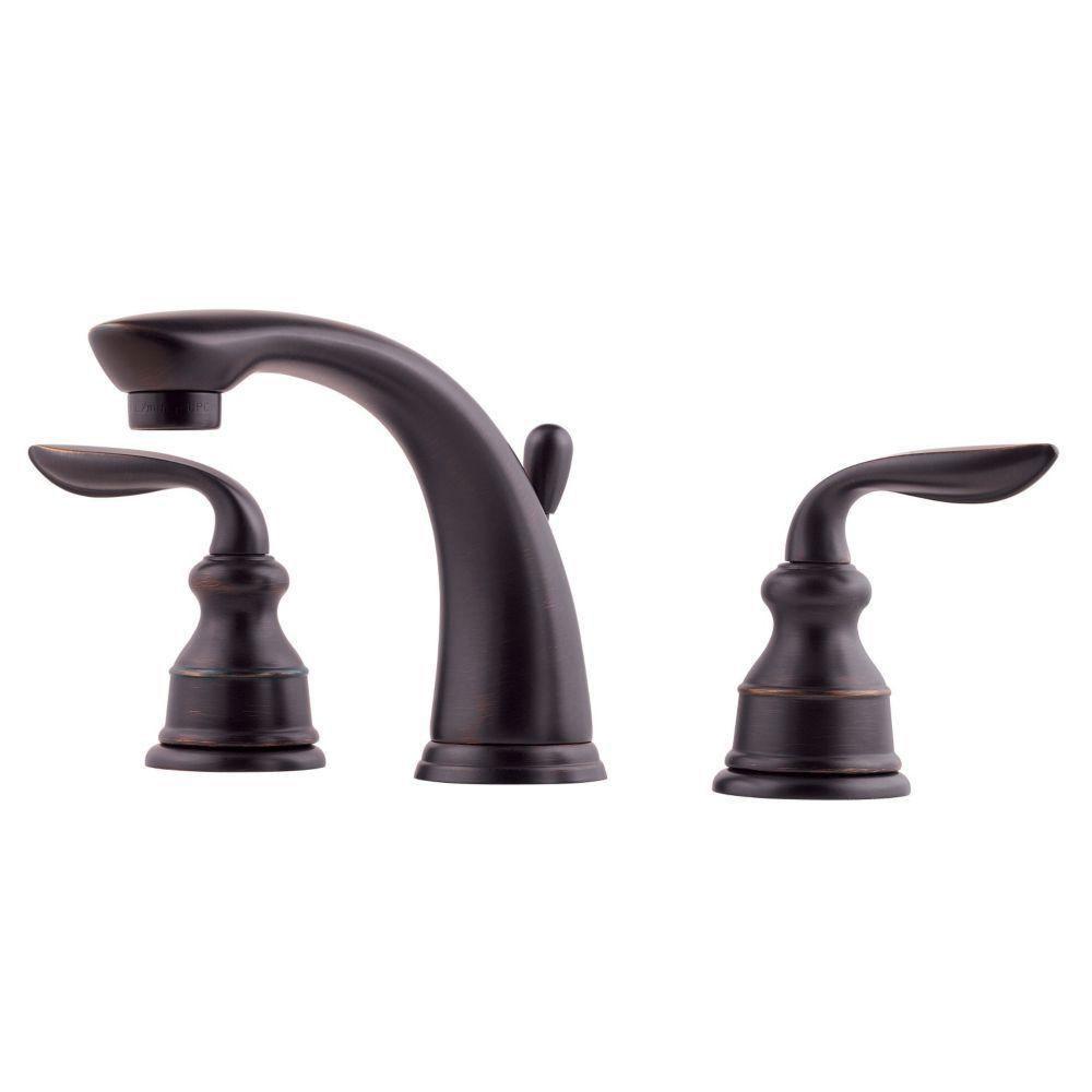 Price Pfister Avalon 8 inch Widespread 2-Handle Bathroom Faucet in Tuscan Bronze 475806
