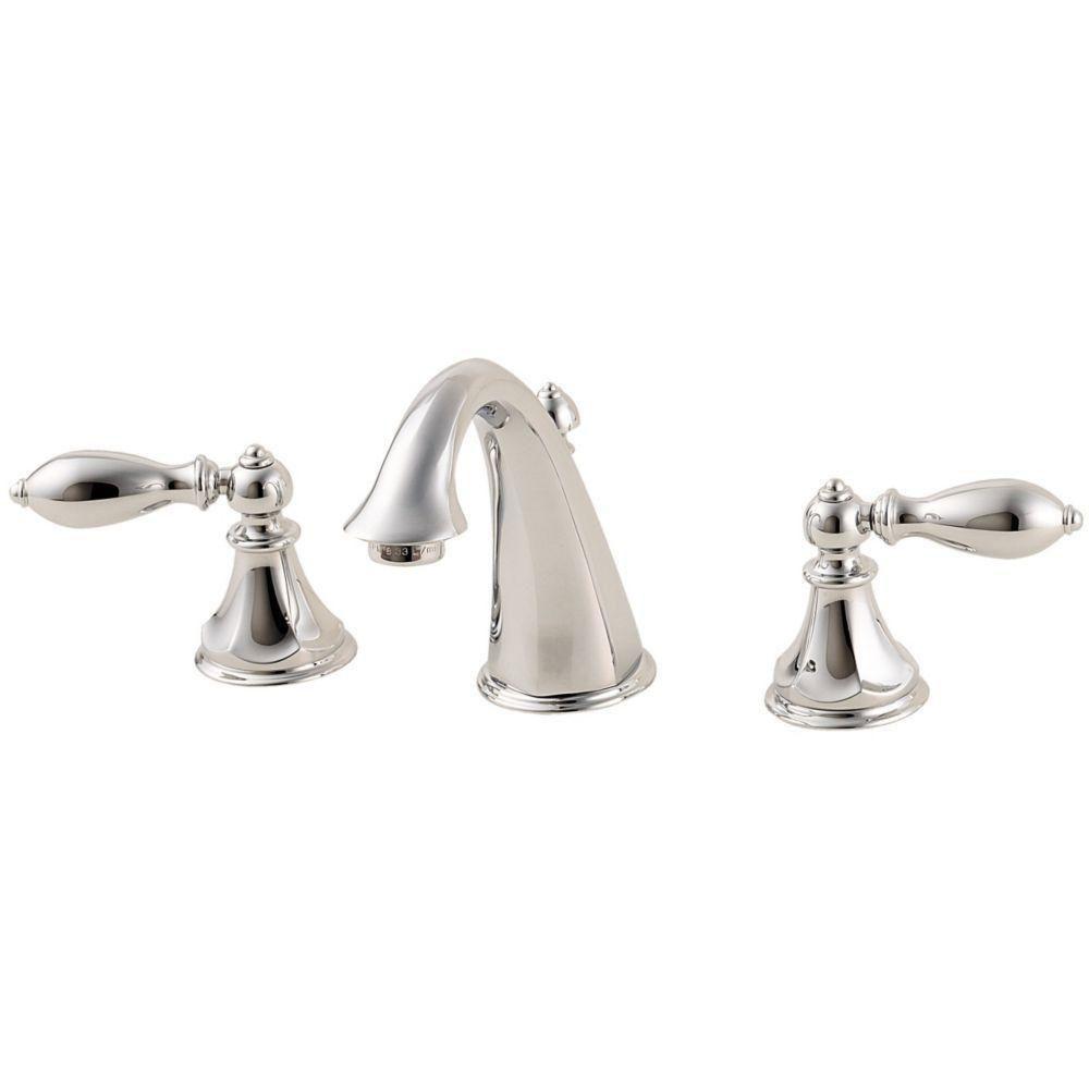 Price Pfister Catalina 8 inch Widespread 2-Handle Bathroom Faucet in Polished Chrome 475808