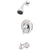 Price Pfister Treviso Single-Handle Tub and Shower Faucet Trim Kit in Polished Chrome (Valve Not Included) 482969