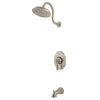 Price Pfister Hanover 1-Handle Tub and Shower Faucet in Brushed Nickel 519628