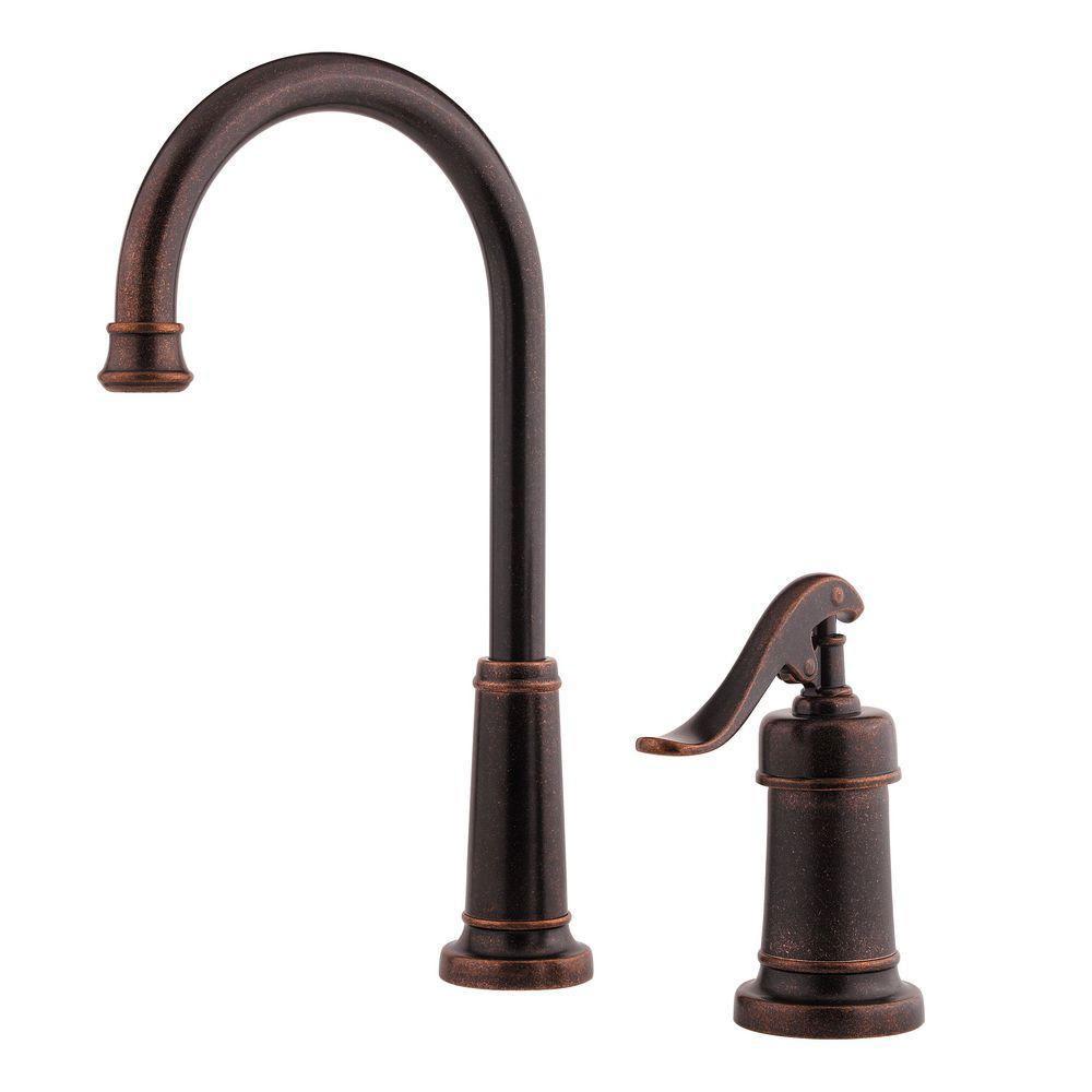 Price Pfister Ashfield Single-Handle Bar Faucet in Rustic Bronze 519875