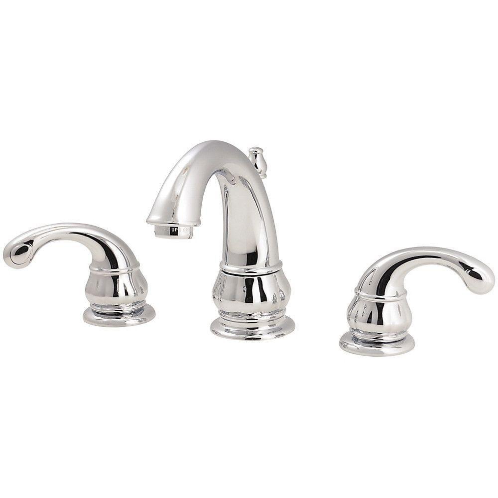 Price Pfister Treviso 8 inch Widespread 1-Handle Bathroom Faucet in Polished Chrome 519883