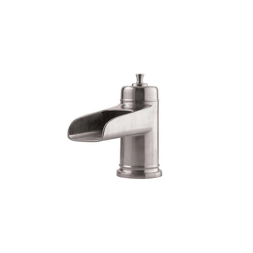 Price Pfister Ashfield 2-Handle Deck Mount Roman Tub Faucet Trim Kit in Brushed Nickel (Valve and Handles Not Included) 534643
