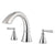 Price Pfister Saxton 2-Handle Deck Mount Roman Tub Faucet Trim Kit in Polished Chrome (Valve Not Included) 534722