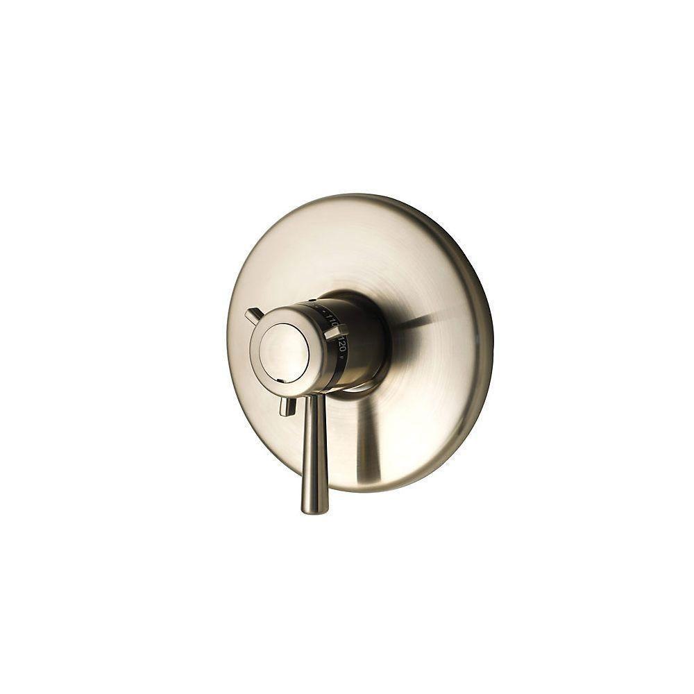 Price Pfister TX8 Series 1-Handle Valve Trim Kit in Brushed Nickel (Valve Not Included) 544396