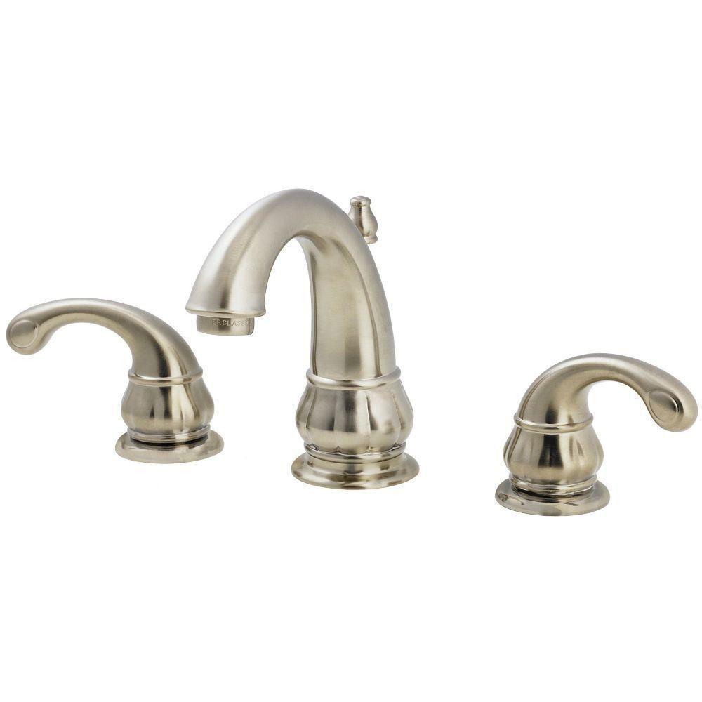 Price Pfister Treviso 8 inch Widespread 2-Handle Bathroom Faucet in Brushed Nickel 544543