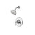 Price Pfister Avalon 1-Handle Shower Faucet Trim Kit in Polished Chrome (Valve Not Included) 635133