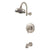 Price Pfister Ashfield 1-Handle Tub and Shower Faucet Trim Kit in Brushed Nickel (Valve Not Included) 763568