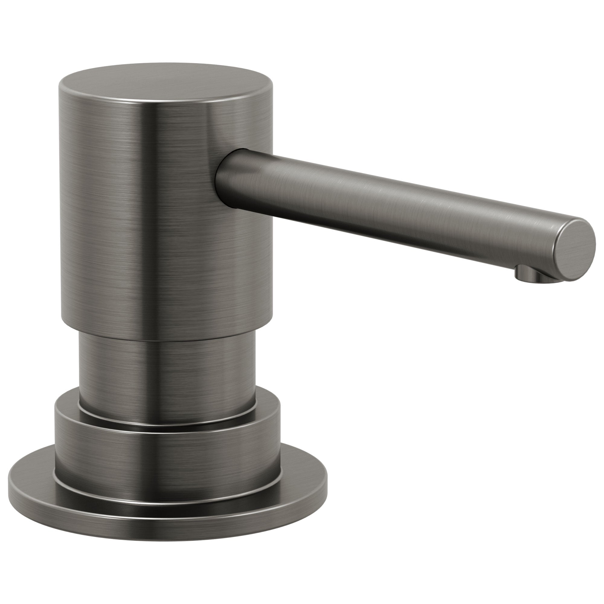 Delta Trinsic Black Stainless Steel Finish Metal Soap Dispenser DRP100734KS