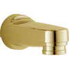 Delta Polished Brass Modern Pull-Down Diverter Tub Spout 525093